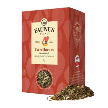 Ceai pentru inima sanatoasa Cardiacus, 90g, Faunus Plant