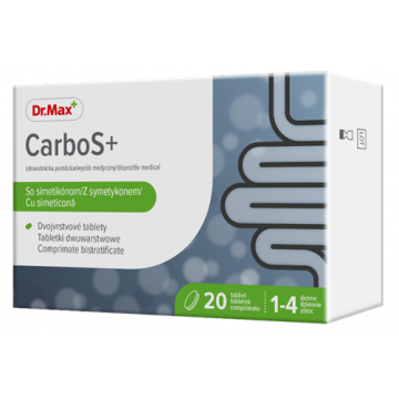 Dr. Max Carbo S+, 20 comprimate