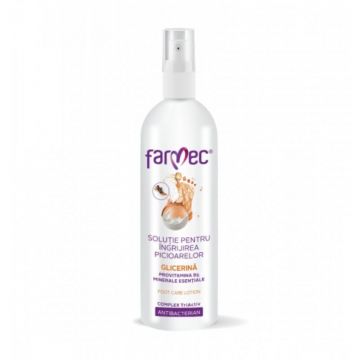 Farmec Solutie pentru ingrijirea picioarelor cu glicerina, 200ml