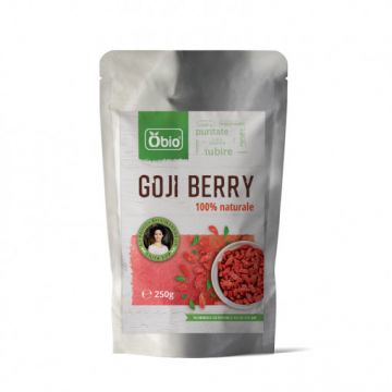 Fructe goji bio, 250g, Obio