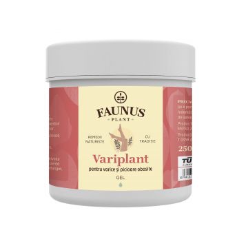 Gel pentru insuficienta venoasa Variplant, 250ml, Faunus Plant