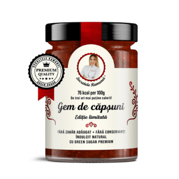 Gem de capsuni, 350g, Laboratoarele Remedia