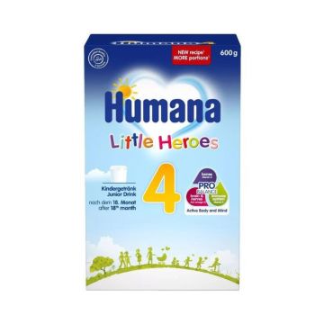 Humana 4 Lapte praf Junior Drink, 18 luni, 600g