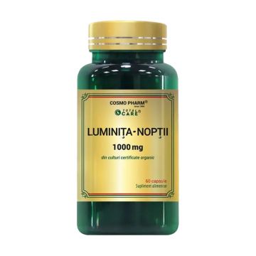 Luminita noptii 1000mg, 60 capsule, Cosmopharm