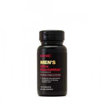 Men's Ultra NourishHair, 120 tablete, GNC