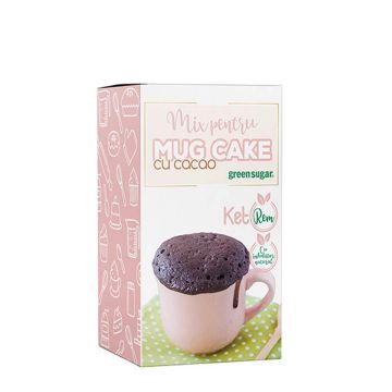 Mug cake keto cu cacao, 70g, Laboratoarele Remedia