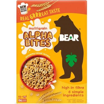 Multicereale Alphabites, 350g, Bear Multicereale Alphabites, 350g, Bear