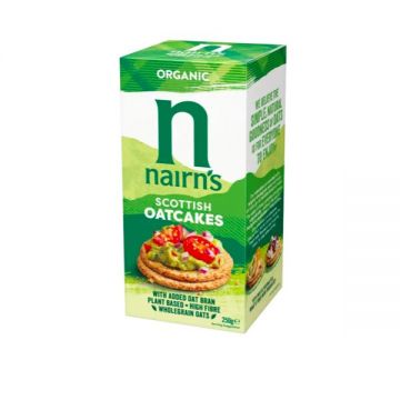 Painici din ovaz integral organic, 250g, Nairn's
