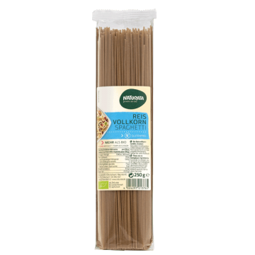 Paste spaghete eco din orez integral fara gluten, 250g, Naturata