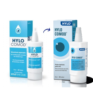 Picaturi oftalmice Hylo Comod, 10ml, Hylo Eye Care