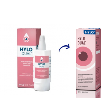 Picaturi oftalmice Hylo Dual, 10ml, Hylo Eye Care