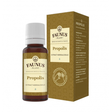 Tinctura de propolis, 20ml, Faunus Plant