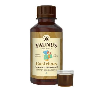 Tinctura pentru stomac Gastricus, 200ml, Faunus Plant