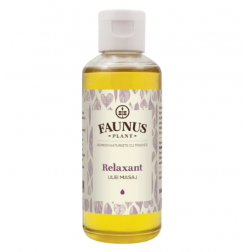 Ulei pentru masaj relaxant, 100ml, Faunus Plant