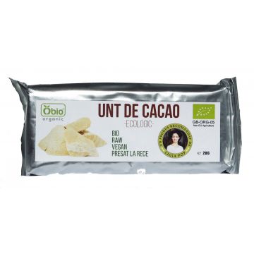 Unt de cacao bio, 250g, Obio