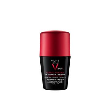VICHY HOMME DEO Roll-on Antitranspirant Clinical Control 96H, 50ml