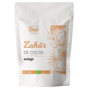 Zahar de cocos bio, 400g, Obio