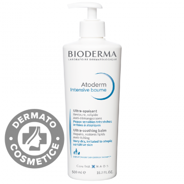 Balsam calmant piele atopica Atoderm Intensive, 500ml, Bioderma