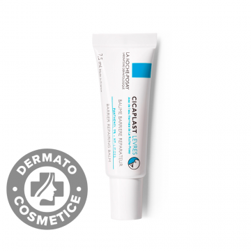 Balsam de buze reparator calmant si hidratant Cicaplast, 7.5ml, La Roche-Posay