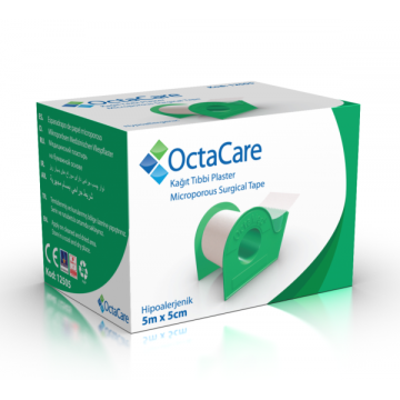 Banda adeziva suport hartie, 5cmx5m, Octacare