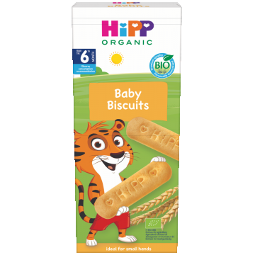 Biscuiti pentru bebelusi Bio, 150g, HiPP