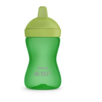 Cana cu tetina de formare verde, 300ml, Philips Avent