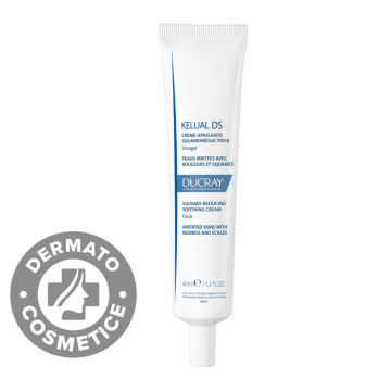 Crema calmanta pentru reducerea scuamelor cu efect anti-recidiva Kelual DS, 40ml, Ducray