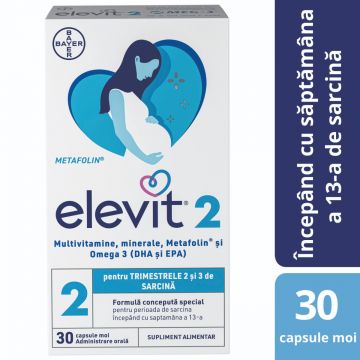 Elevit 2, 30 capsule moi, Bayer