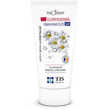 Gel cu clorhexidina Tisodent, 50ml, Tis Farmaceutic