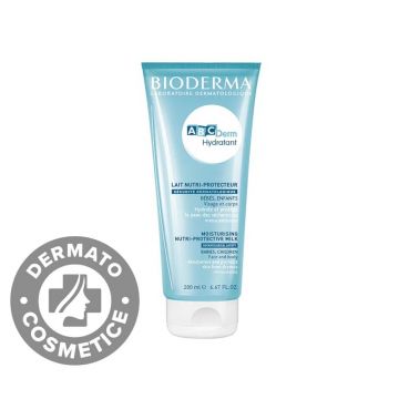 Lapte hidratant ABC Derm, 200ml, Bioderma