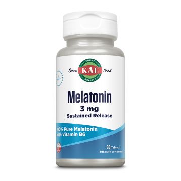 Melatonin 3mg KAL, 30 tablete, Secom