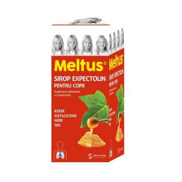 Meltus sirop Expectolin pentru copii, 100 ml, Solacium