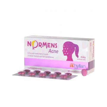 Normens Acne, 30 comprimate, Hyllan Pharma