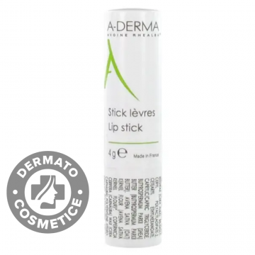 Stick de buze hidratant, 4g, A-Derma