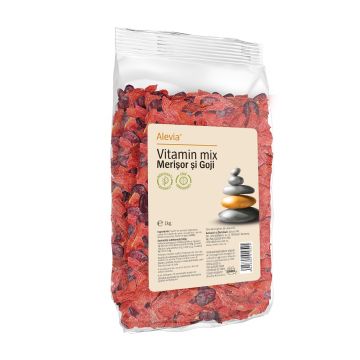 Vitamin Mix cu merisor si goji, 1kg, Alevia