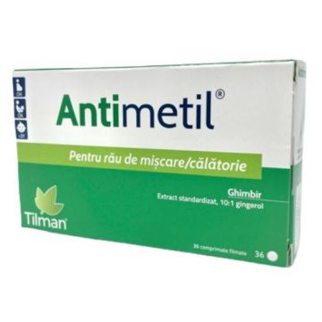 Antimetil, 36 comprimate filmate, Tilman