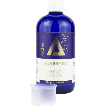 Argint coloidal SilverMed 50ppm, 480ml, Alchemy