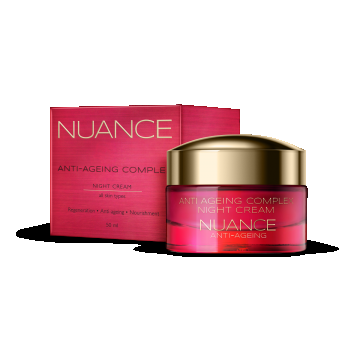 Crema de noapte Anti-Ageing, 50ml, Nuance