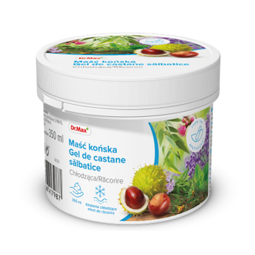 Dr. Max Gel de castane cu efect de racorire, 350ml