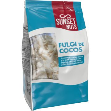 Fulgi de cocos, 50g, Sunset Nuts