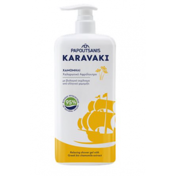 Gel de dus cu musetel, 750ml, Karavaki