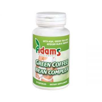 Green Coffee Bean Complex, 30 capsule, Adams Vision