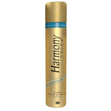 HARMONY GOLD Firm Hold and Shine Spray fixativ pentru par, 400ml