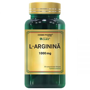 L-arginina 1000mg, 30 tablete, Cosmopharm