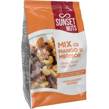 Mix mango si merisoare, 100g, Sunset Nuts