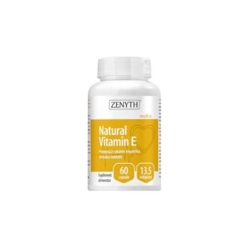 Natural Vitamina E, 60 capsule