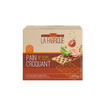 Paine crocanta cu ovaz, 230g, La Fabrique