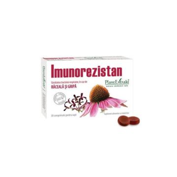 PlantExtrakt Imunorezistan, 30 comprimate pentru supt