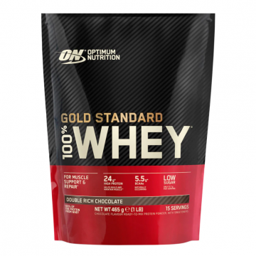 Proteine din zer 100% Whey Gold Standard protein ciocolata, 450g, Optimum Nutrition