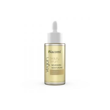 Ser nutritiv si hidratant cu uleiuri de flori Beauty Serum, 40ml, Nacomi